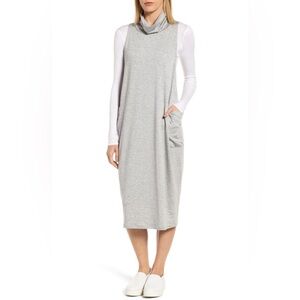 $288 NWOT Eileen Fisher Stretch Tencel® Lyocell Knit Jumper Dress M